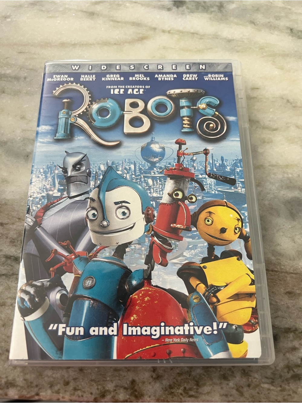 Robots Kids Movie DVD - Blue/Yellow/Red Cover